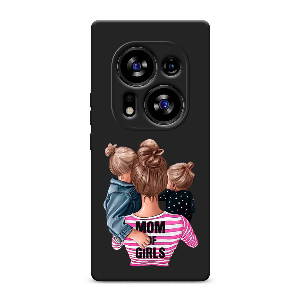 

Чехол Awog на Tecno Phantom X2/X2 Pro "Mom of Girls", Разноцветный, 303350-1