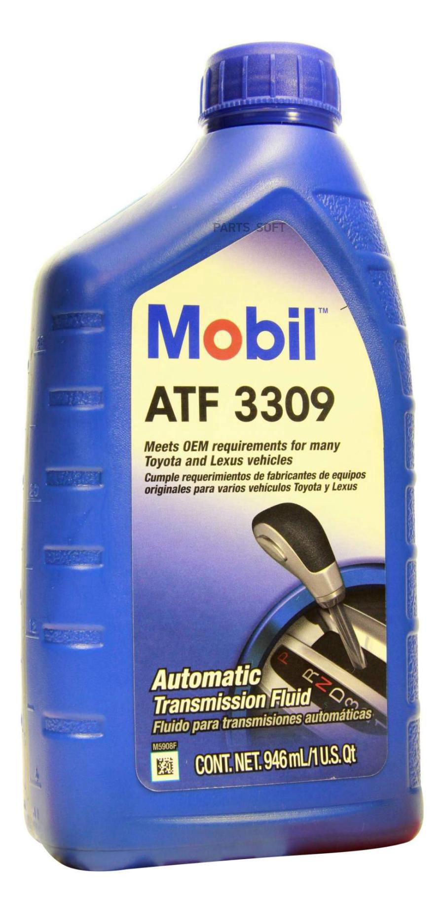 

Трансмиссионное масло Mobil 112610 Atf 3309 0,946 л