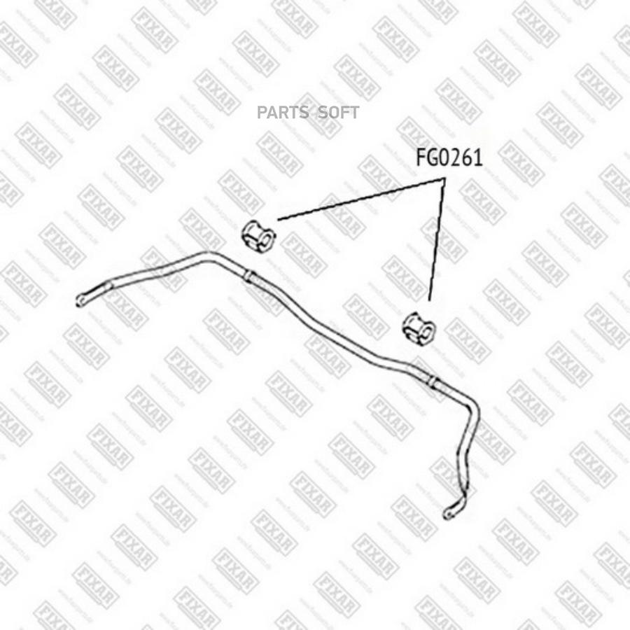 

Втулка Стабилизатора Fixar Fg0261