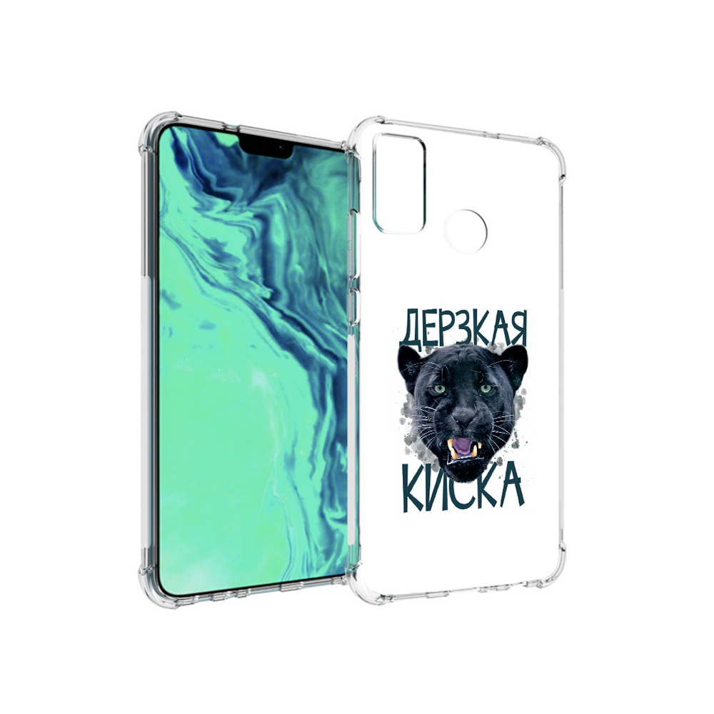 

Чехол MyPads Tocco для Huawei 9X Lite дерзкая киска, Прозрачный, Tocco