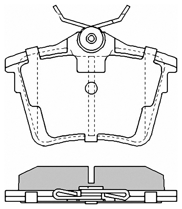 

Колодки Тормозные Зад Peugeot 407 04-10/607 00-10/Citroen C5 08- Sat арт. ST-425326