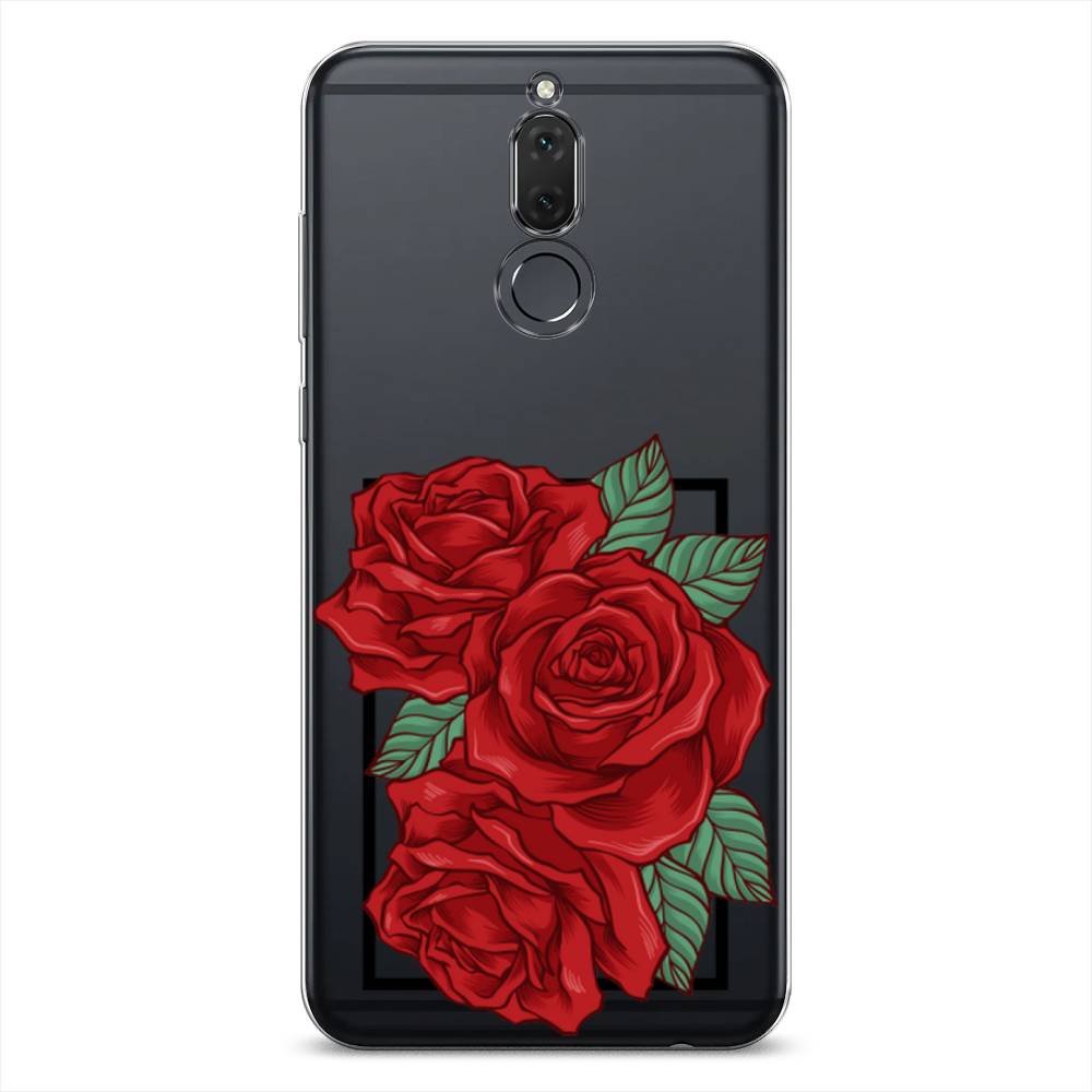 

Чехол на Huawei Nova 2i "Три алые розы", Красный, 6120550-2