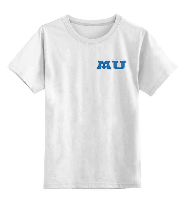 

Футболка детская Printio Monsters university цв. белый р. 128, Monsters university