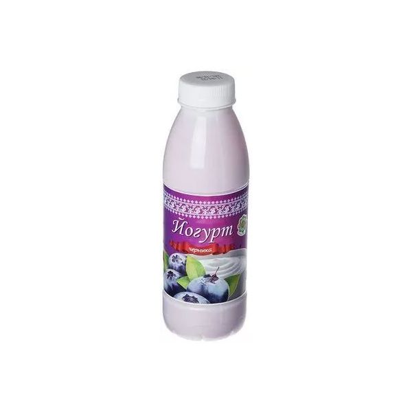Питьевой йогурт Мокшанский МК черника 2% БЗМЖ 450 г