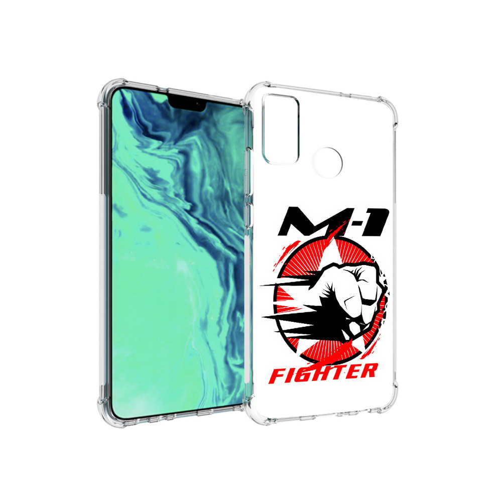 

Чехол MyPads Tocco для Huawei 9X Lite единоборства М-1, Прозрачный, Tocco