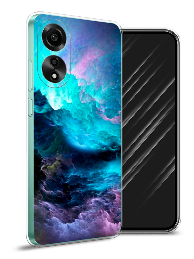

Чехол Awog на Oppo A78 4G "Бирюзовое небо", Бирюзовый;фиолетовый;черный, 2514750-1