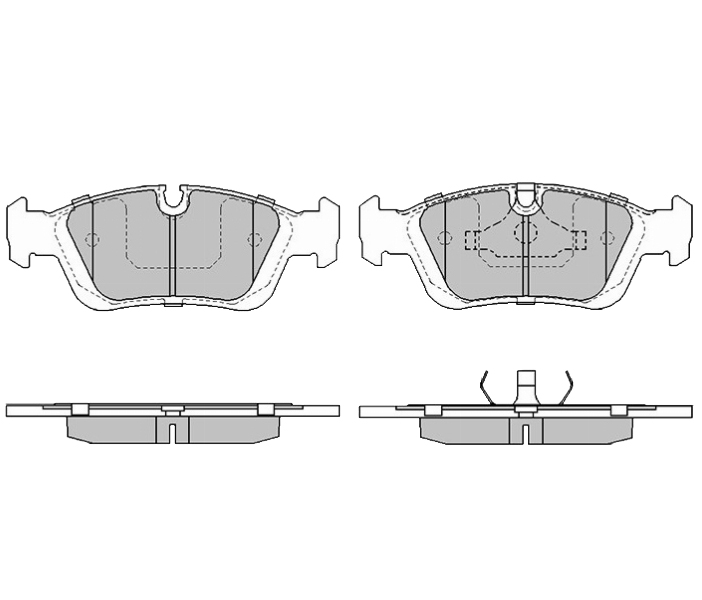 

Колодки Тормозные Перед Bmw 3 E46-E36 Sat арт. ST-34116761244