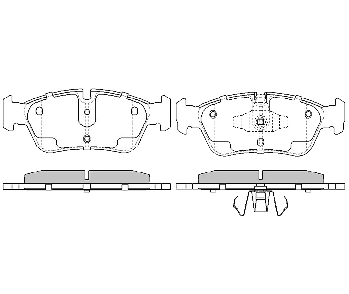 

Колодки Тормозные Перед Bmw 3 E90 Sat арт. ST-34116769951