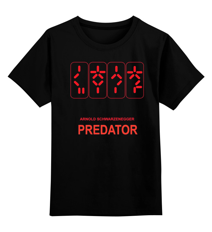 

Футболка детская Printio Predator цв. черный р. 128, Predator