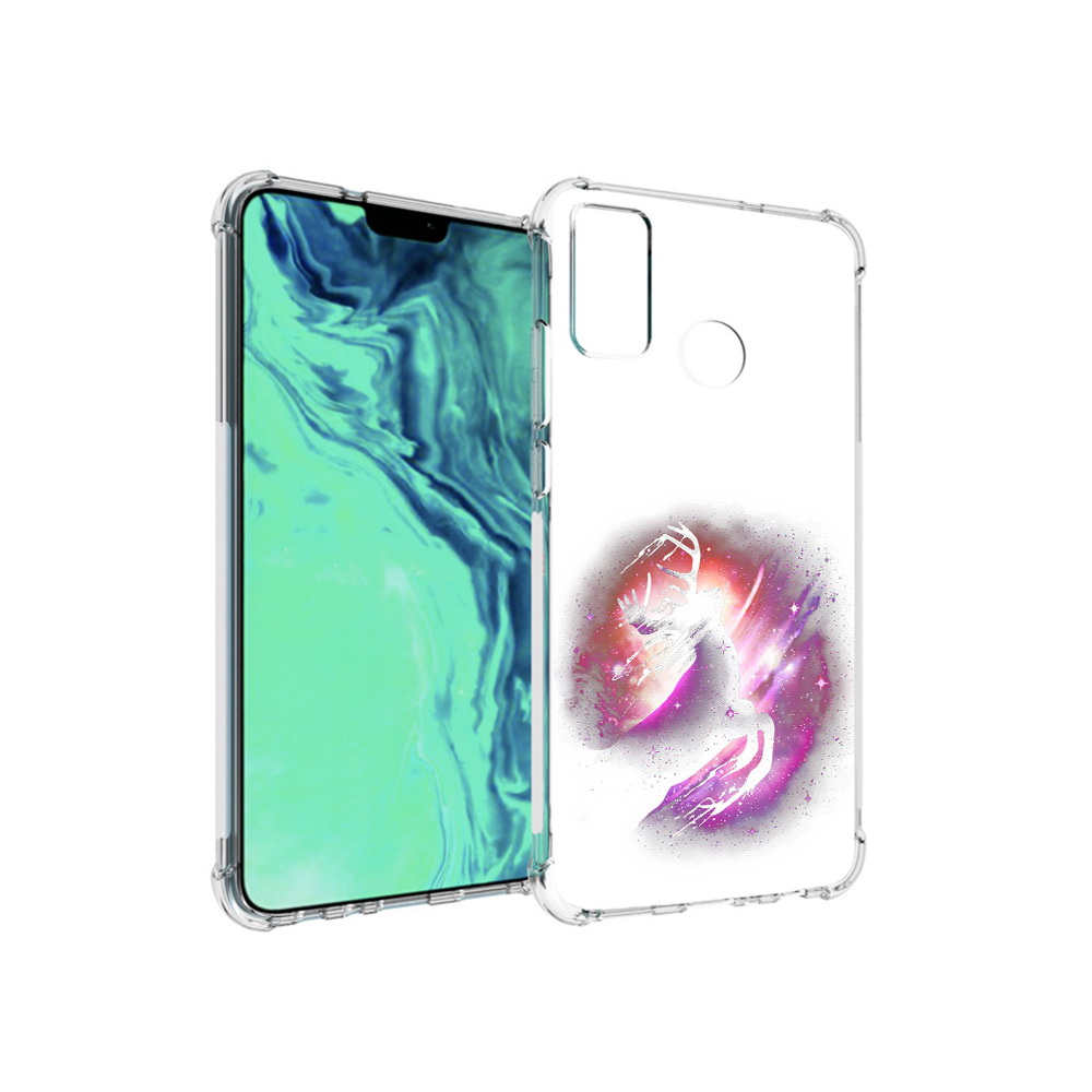 

Чехол MyPads Tocco для Huawei 9X Lite звездный олень, Прозрачный, Tocco