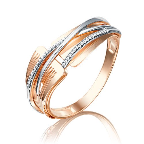 

Кольцо из золота р. 16,5 PLATINA jewelry 01-5131-00-000-1111-48, 01-5131-00-000-1111-48