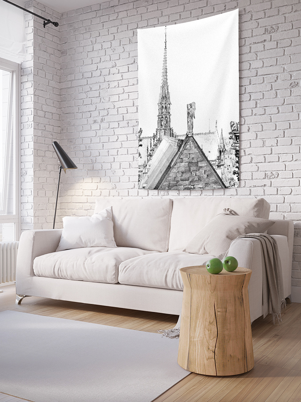 

Вертикальное фотопанно на стену JoyArty Кафедральный собор архиепархии Парижа 150x200 см, Кафедральный собор архиепархии Парижа