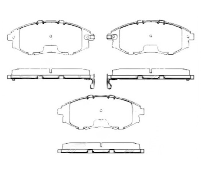 

Колодки Тормозные Перед Chevrolet Epica 06-11 Sat арт. ST-96952179