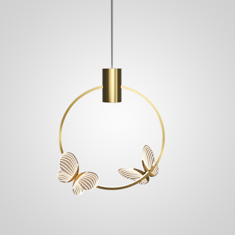 

Подвесной светильник ImperiumLoft Babetta Ring 1 L280 brass 4000К