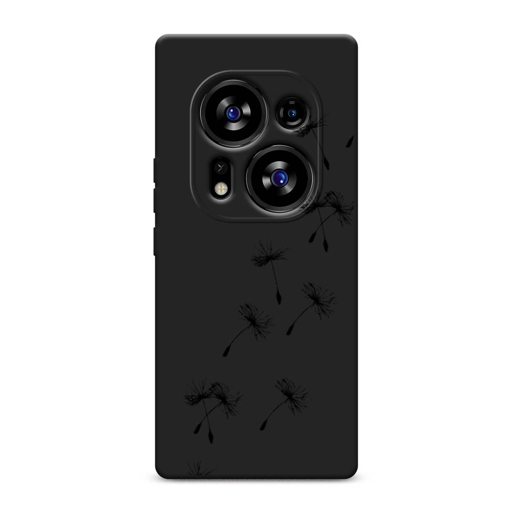 

Чехол Awog на Tecno Phantom X2/X2 Pro "Летящие одуванчики", Черный, 303350-1