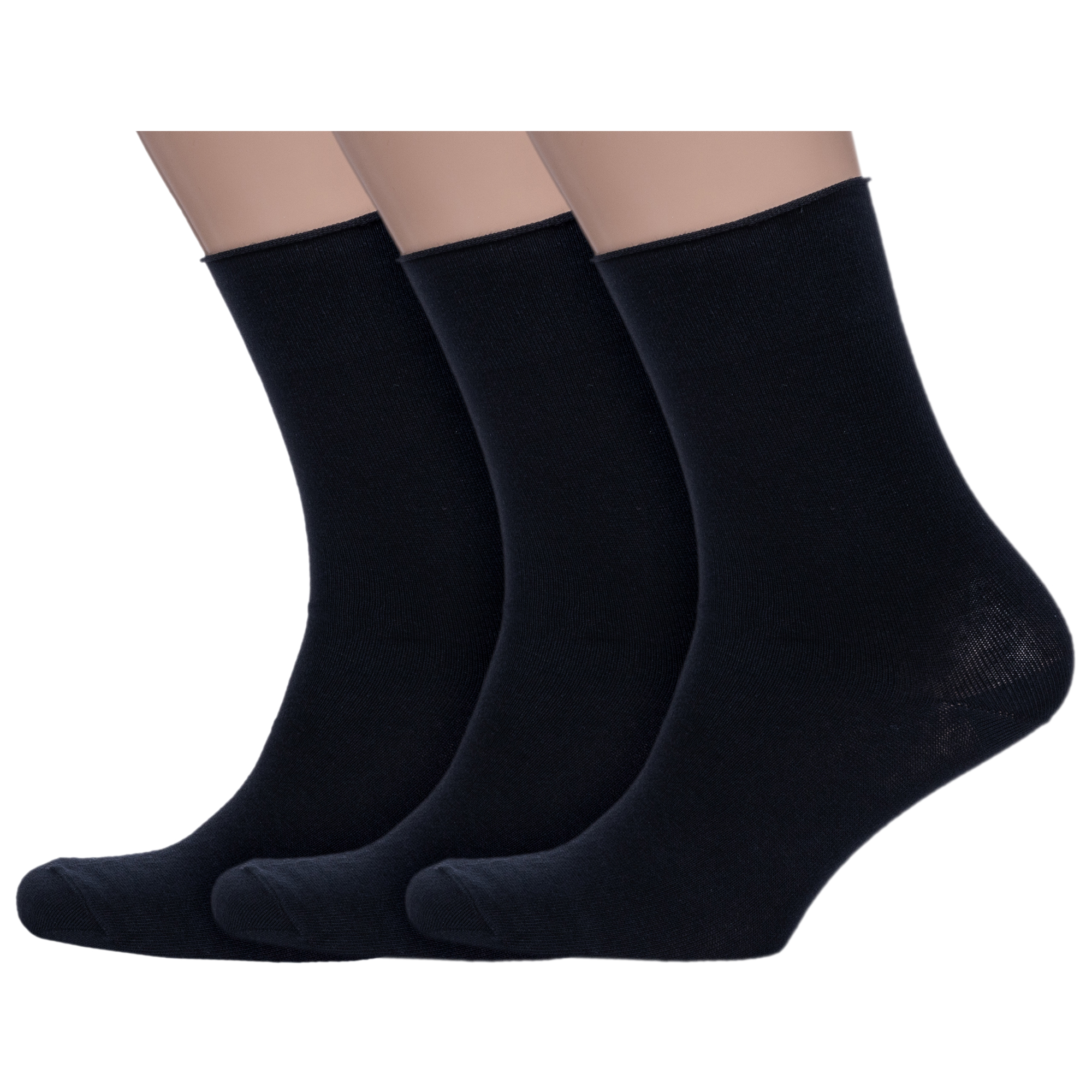 Комплект носков мужских НАШЕ 3-521С4 черных 25