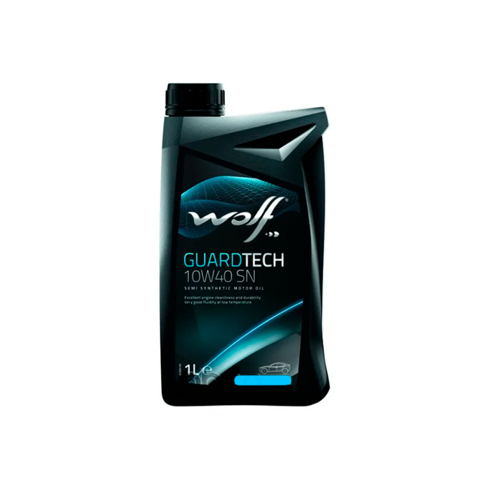 

Wolf Моторное масло Guardtech 10w40 Sn 1l
