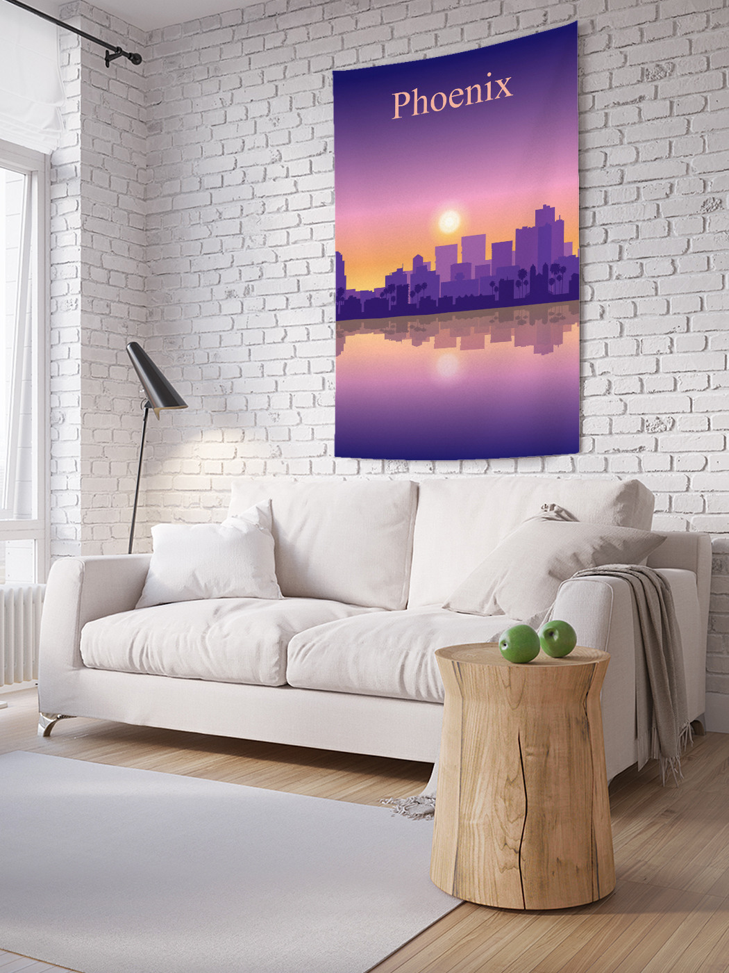 

Вертикальное фотопанно на стену JoyArty Силуэты Финикса 150x200 см, Силуэты Финикса
