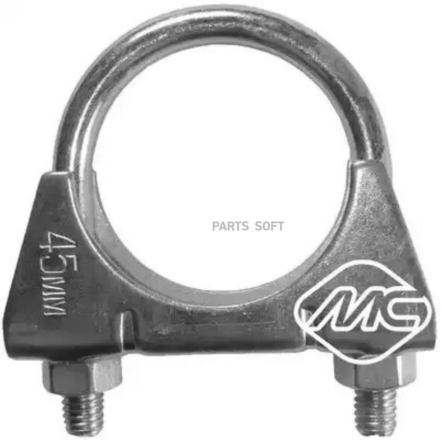 METALCAUCHO 00399 Хомут глушителя d=45mm u