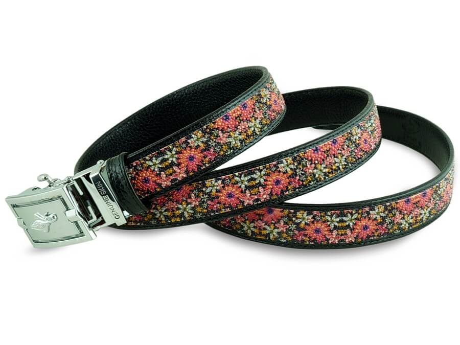 

Ремень женский Exotic Leather rs-022 черный, 110 см, rs-022