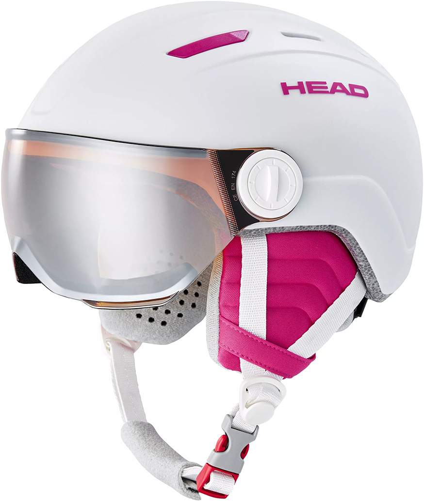 Горнолыжный шлем Head Maja Visor S2 White 2324 White XXS 21790₽