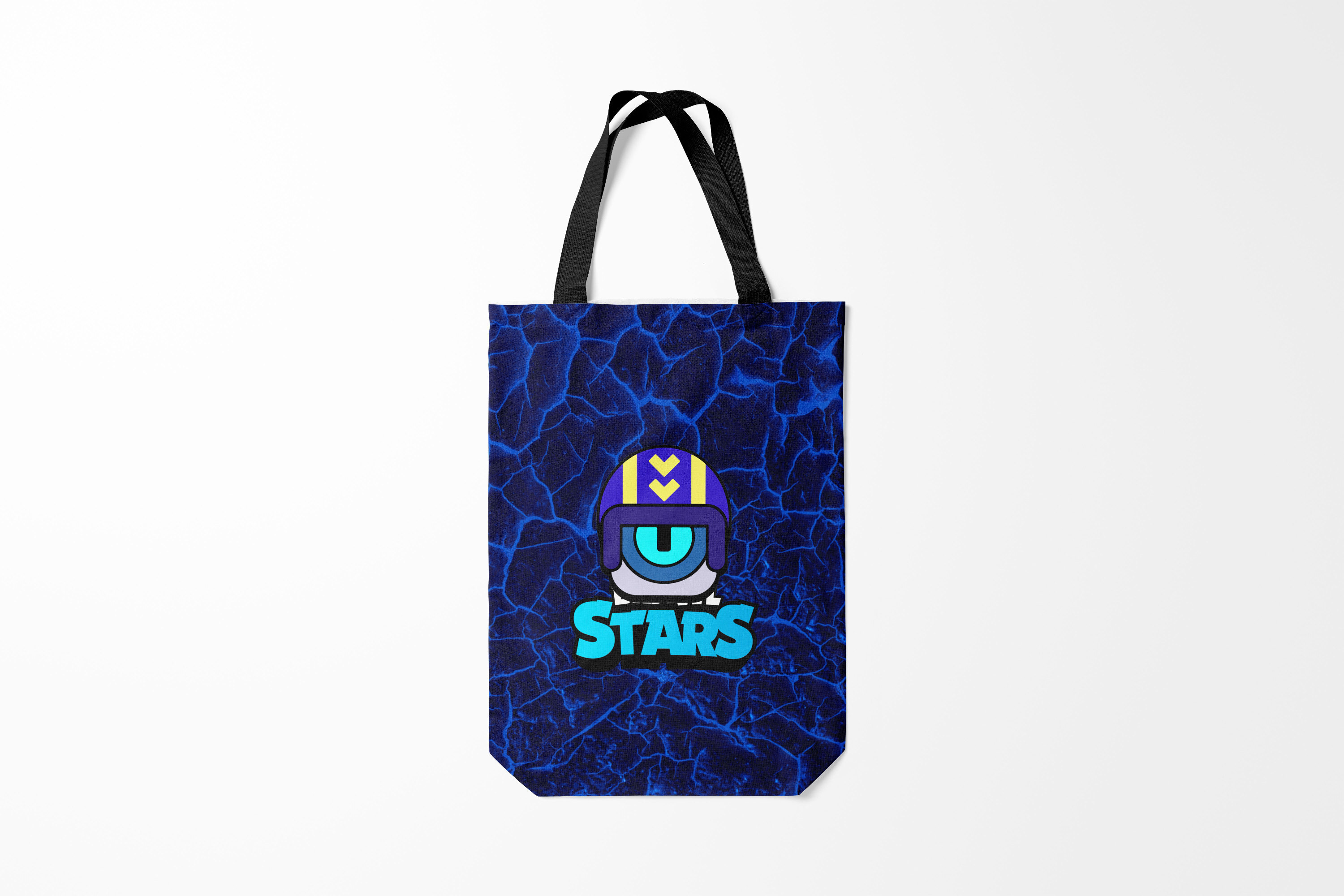 

Сумка шoппер унисекс Burnettie Brawl Stars STU СТУ,, Brawl Stars STU СТУ