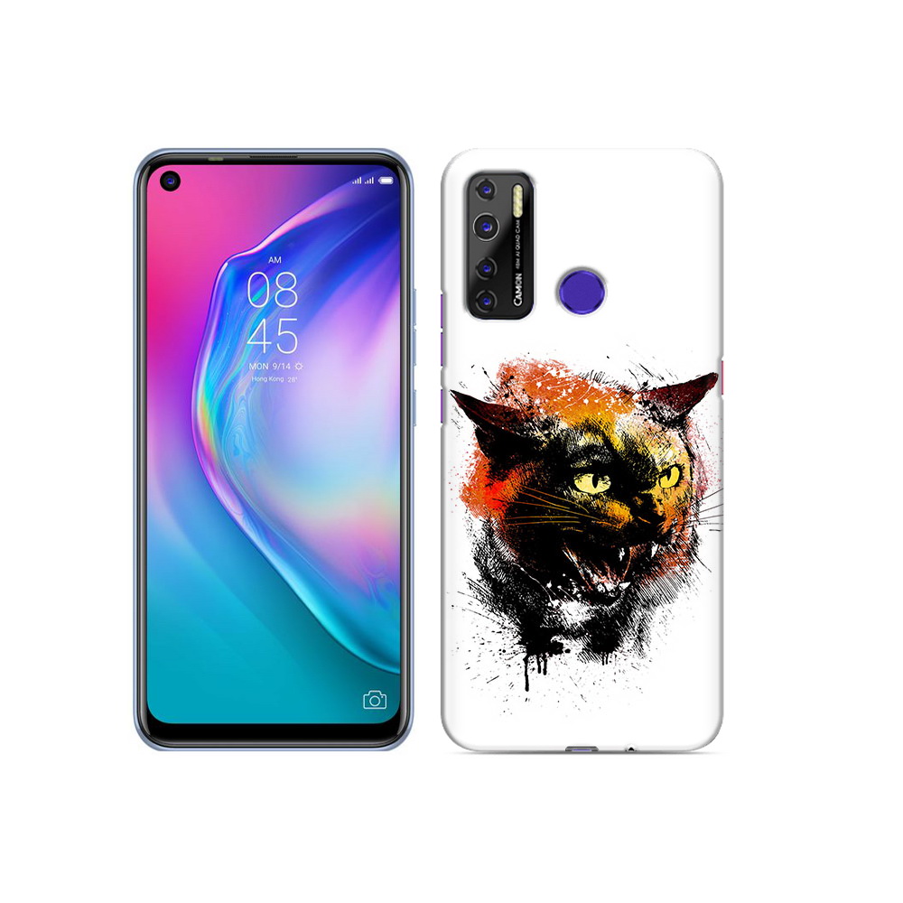 

Чехол MyPads Tocco для Tecno Camon 15 сиамский кот, Прозрачный, Tocco