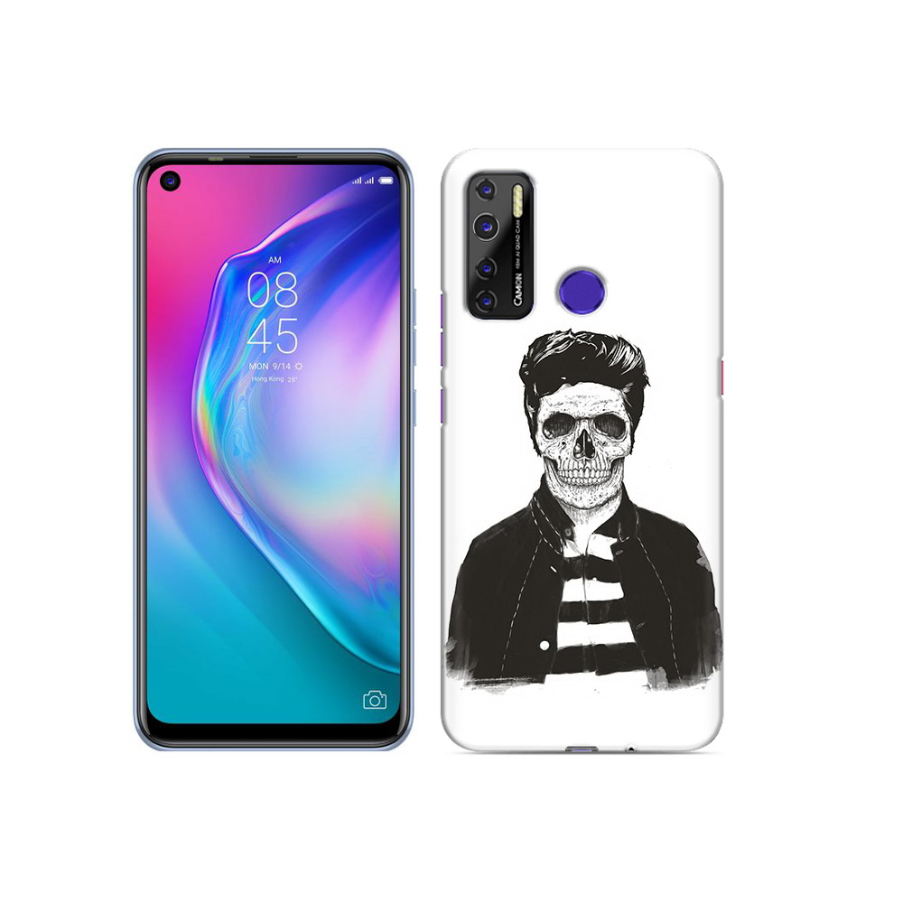 

Чехол MyPads Tocco для Tecno Camon 15 скелет, Прозрачный, Tocco