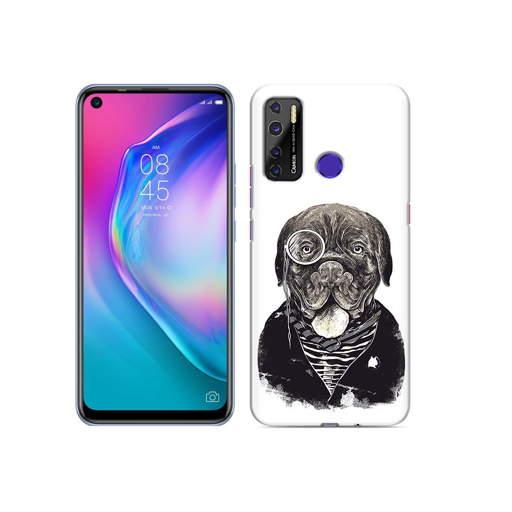 

Чехол MyPads Tocco для Tecno Camon 15 солидный песик, Прозрачный, Tocco