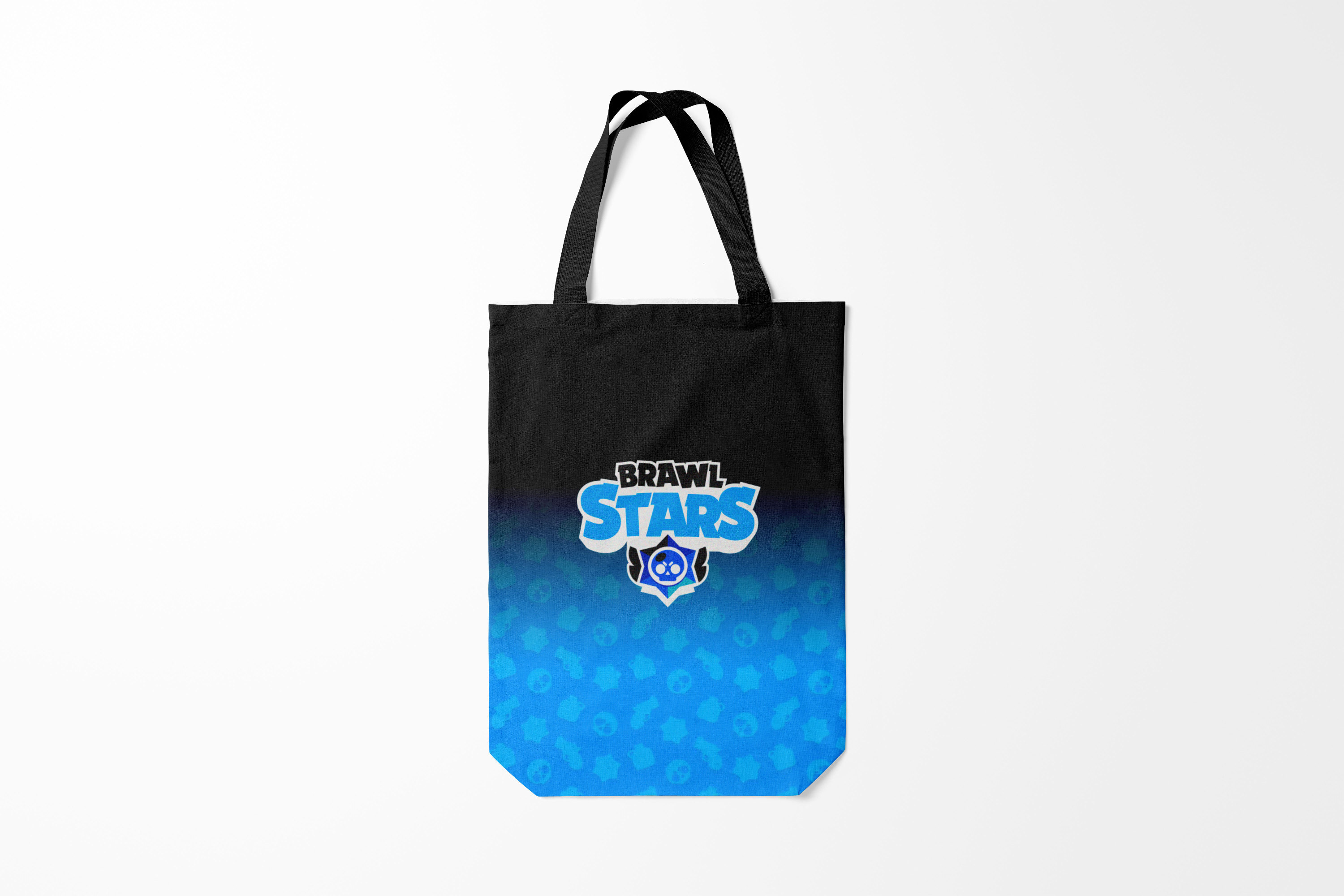 Сумка шоппер женская Burnettie Brawl Stars Stars., разноцветный