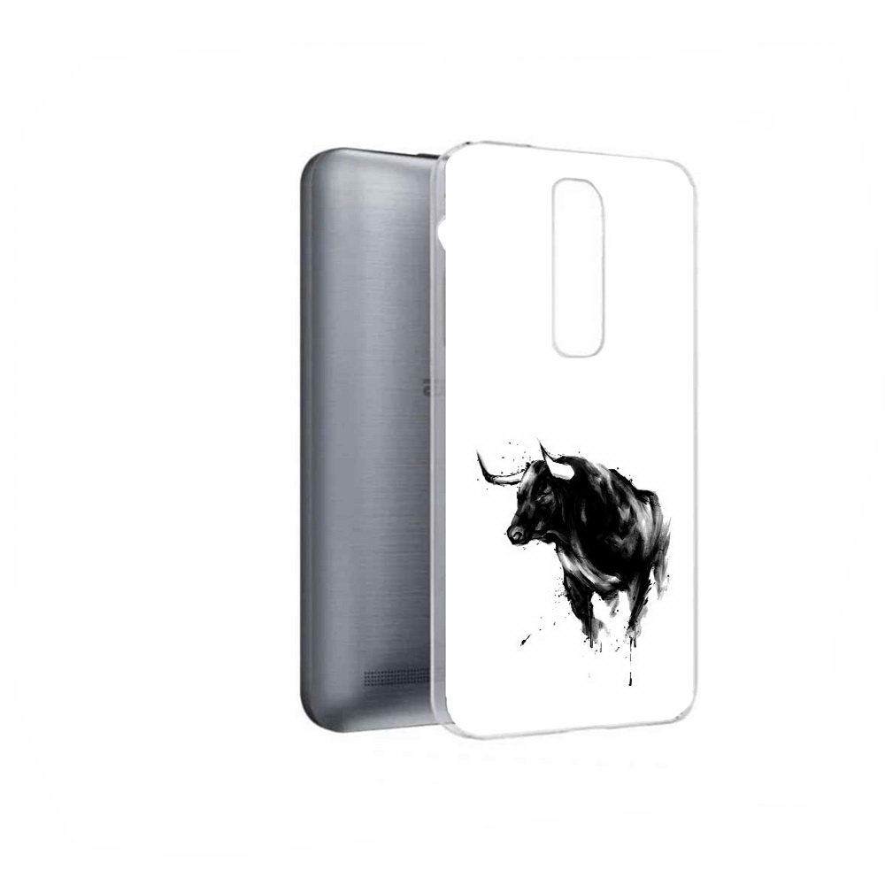 

Чехол MyPads Tocco для Asus ZenFone 2 Laser (ZE601KL) бык, Прозрачный, Tocco