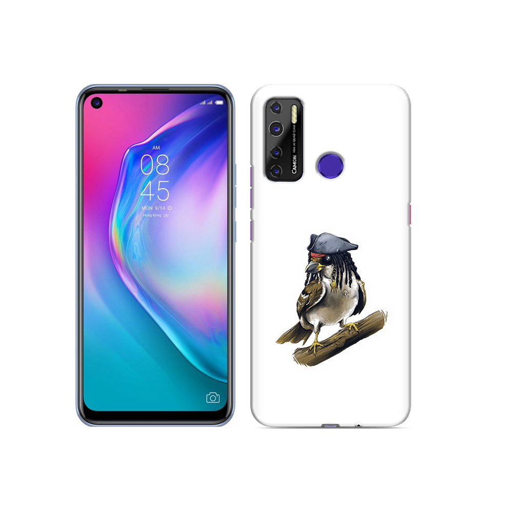 

Чехол MyPads Tocco для Tecno Camon 15 Джек воробей, Прозрачный, Tocco