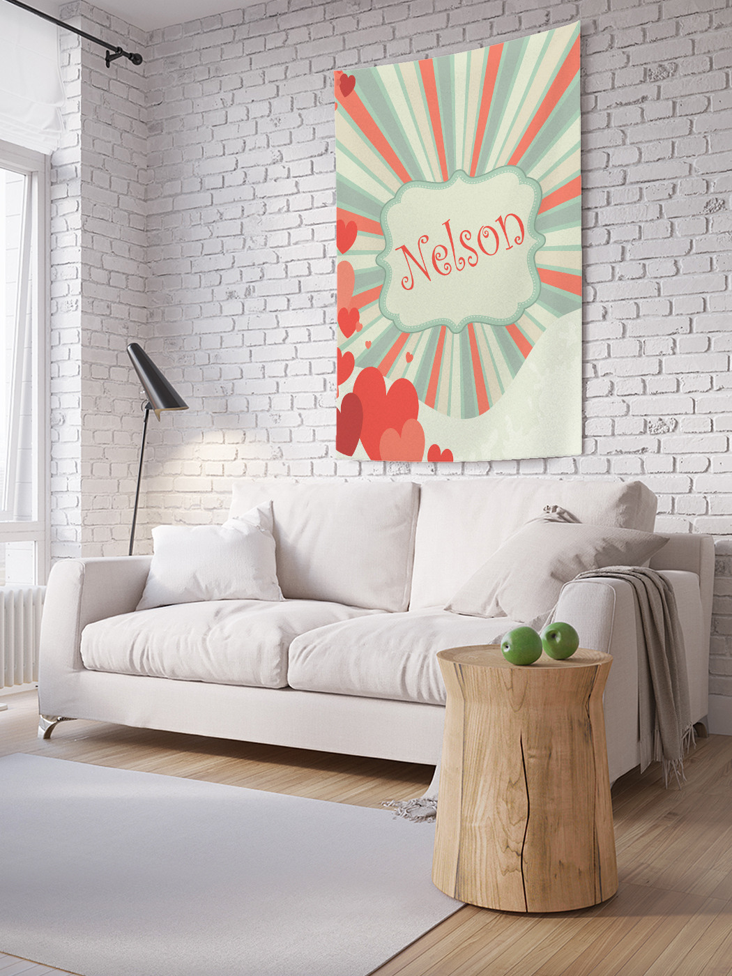 

Вертикальное фотопанно на стену JoyArty Влюбленный нельсон 100x150 см, Влюбленный нельсон