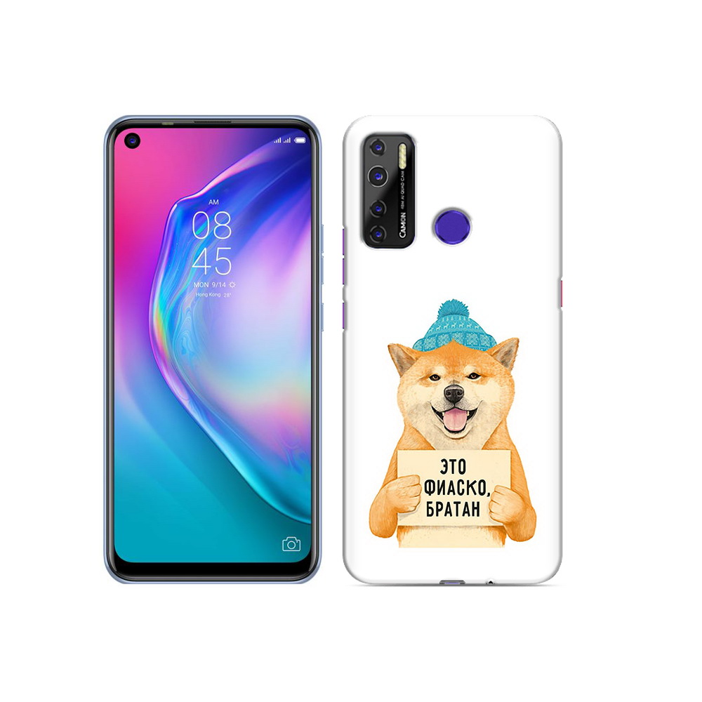 

Чехол MyPads Tocco для Tecno Camon 15 фиаско, Прозрачный, Tocco