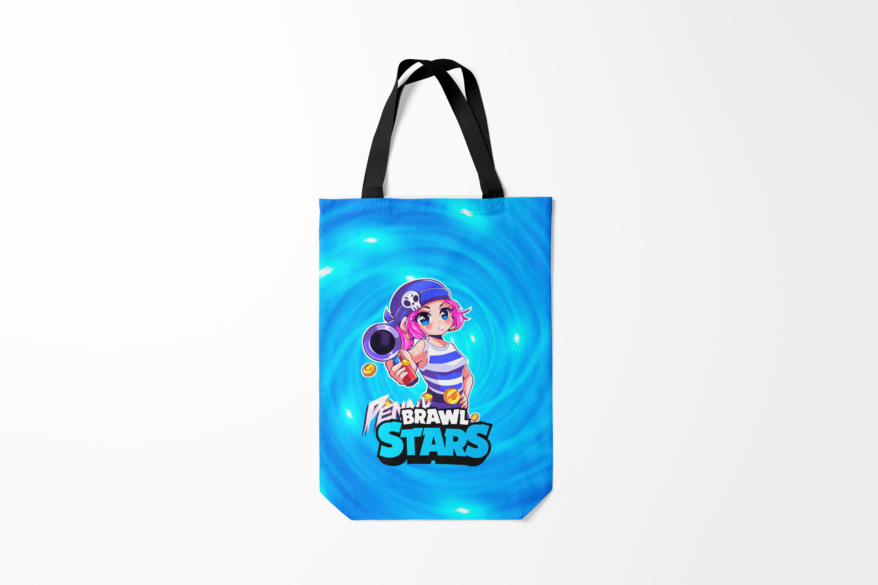 

Сумка шoппер унисекс Burnettie Brawl Stars Penny,, Brawl Stars Penny