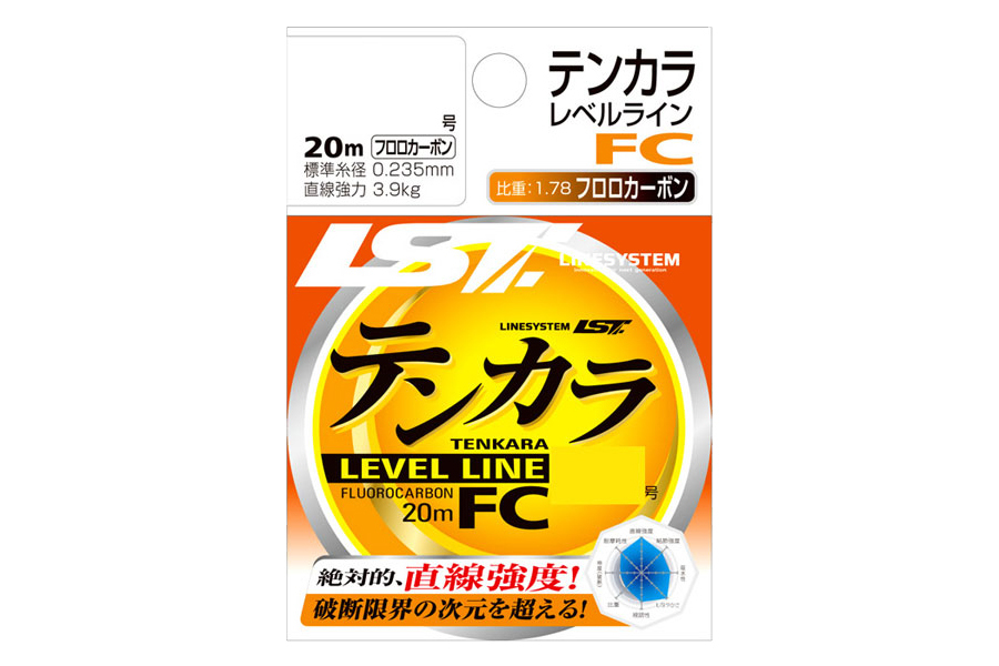 

Флюорокарбон LINESYSTEM Tenkara Level Line FC 20m #4,5 (0,355mm)
