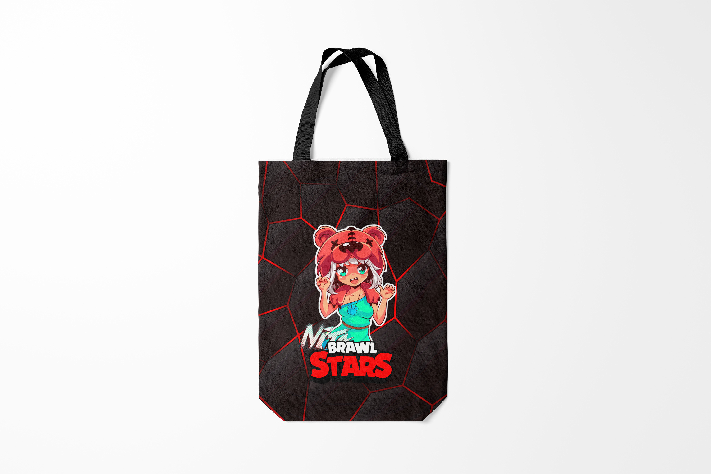 

Сумка шoппер унисекс Burnettie Brawl Stars Nita,, Brawl Stars Nita