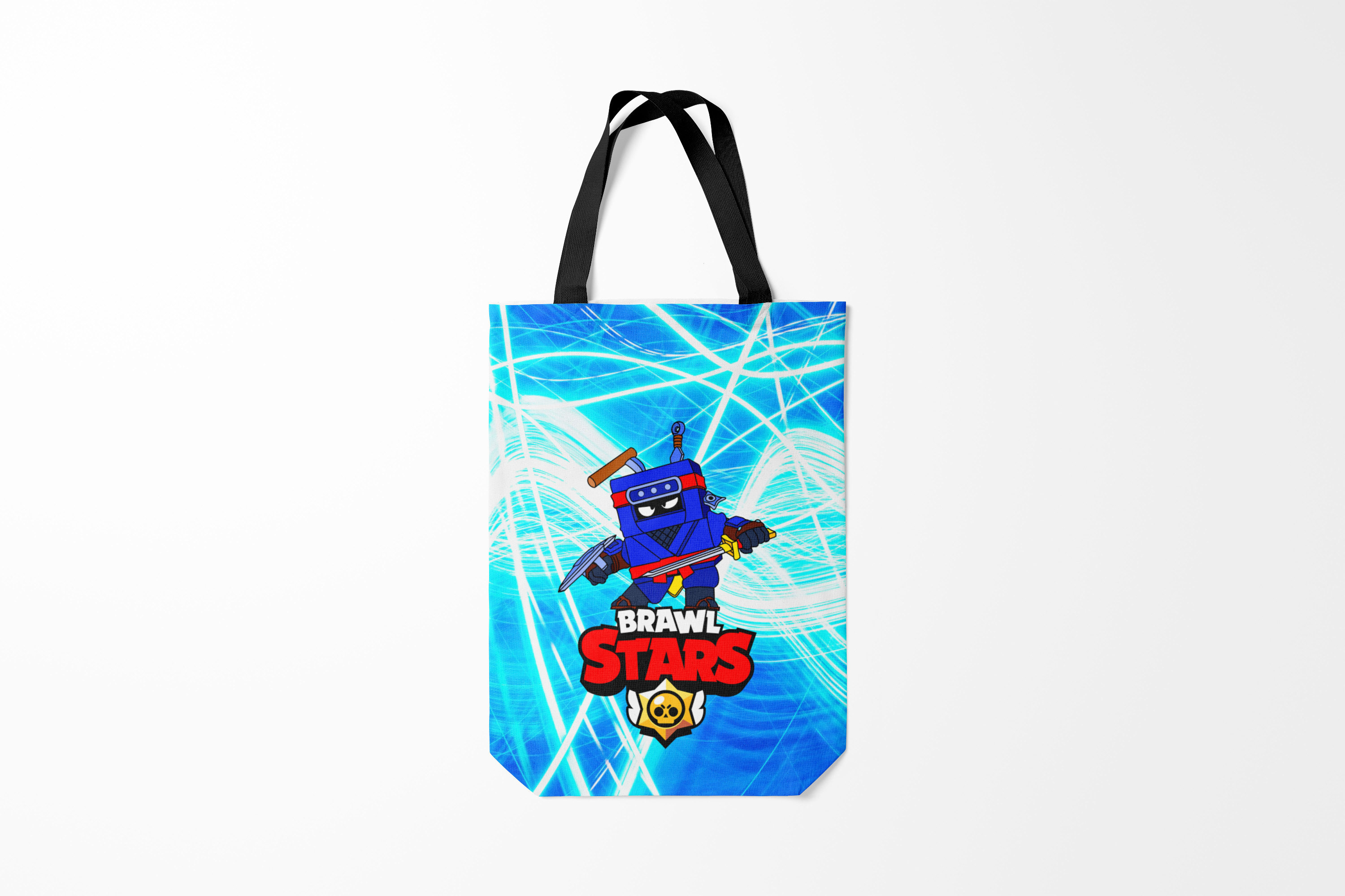 

Сумка шoппер унисекс Burnettie Brawl Stars Ninja Ash Ниндзя Эш,, Brawl Stars Ninja Ash Ниндзя Эш