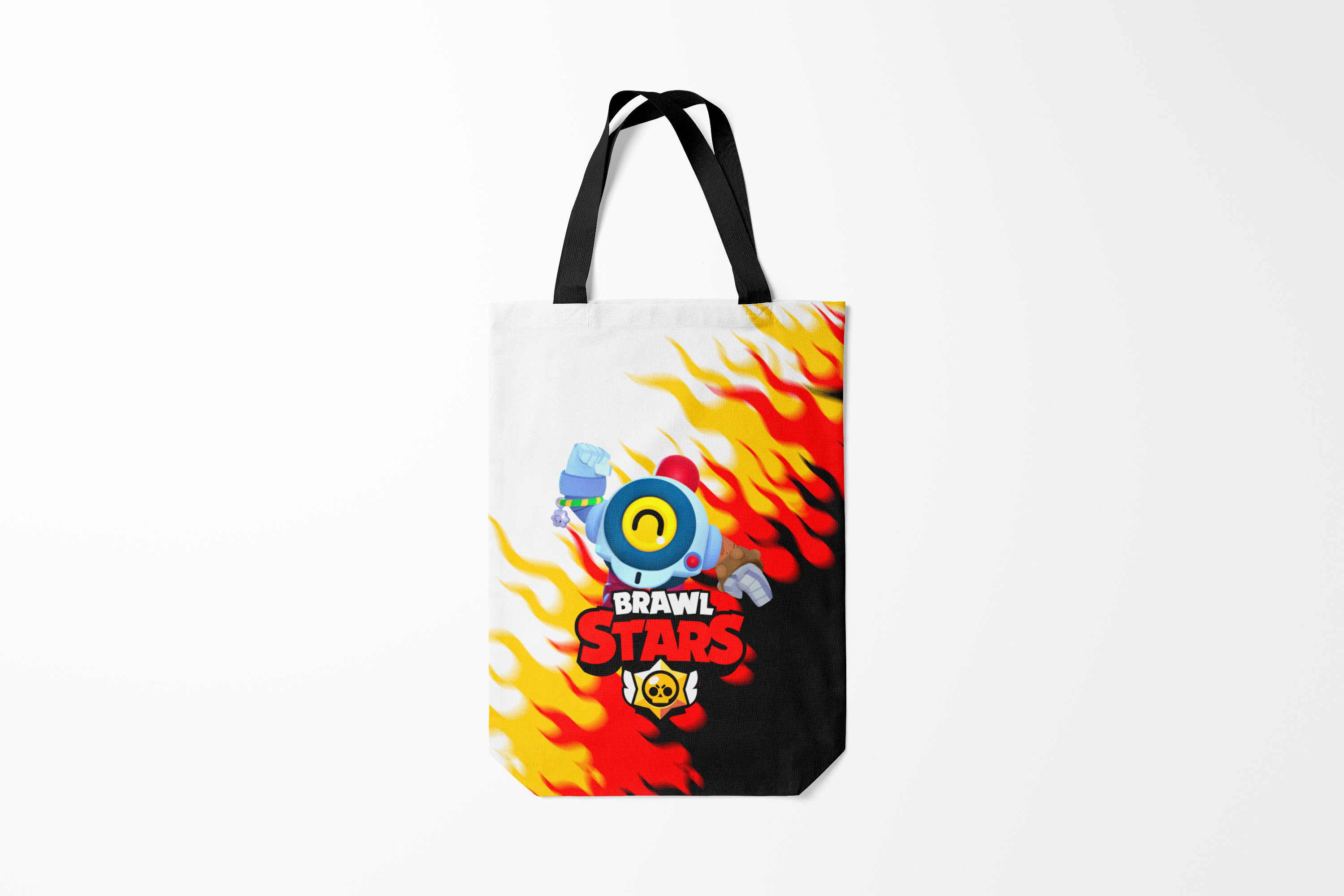 

Сумка шoппер унисекс Burnettie Brawl Stars NANI.,, Brawl Stars NANI.