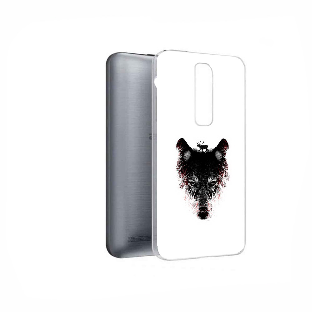 Чехол MyPads Tocco для Asus ZenFone 2 Laser (ZE601KL) волк в траве