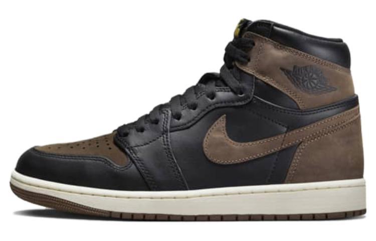 

Кеды унисекс Jordan Air Jordan 1 High OG Palomino черные 41 EU, Черный, Air Jordan 1 High OG Palomino