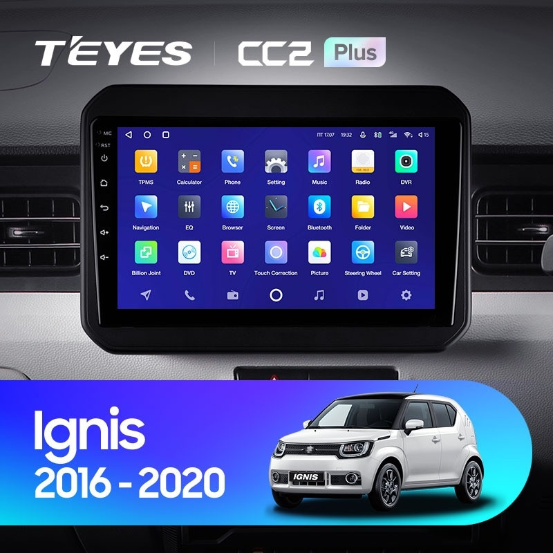 Штатная магнитола Teyes CC2 Plus 6128 Suzuki Ignis 2016-2020 3910000₽