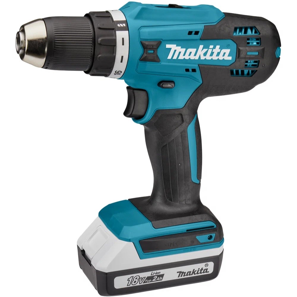 Аккумуляторная дрель-шуруповерт MAKITA DF488DWAE