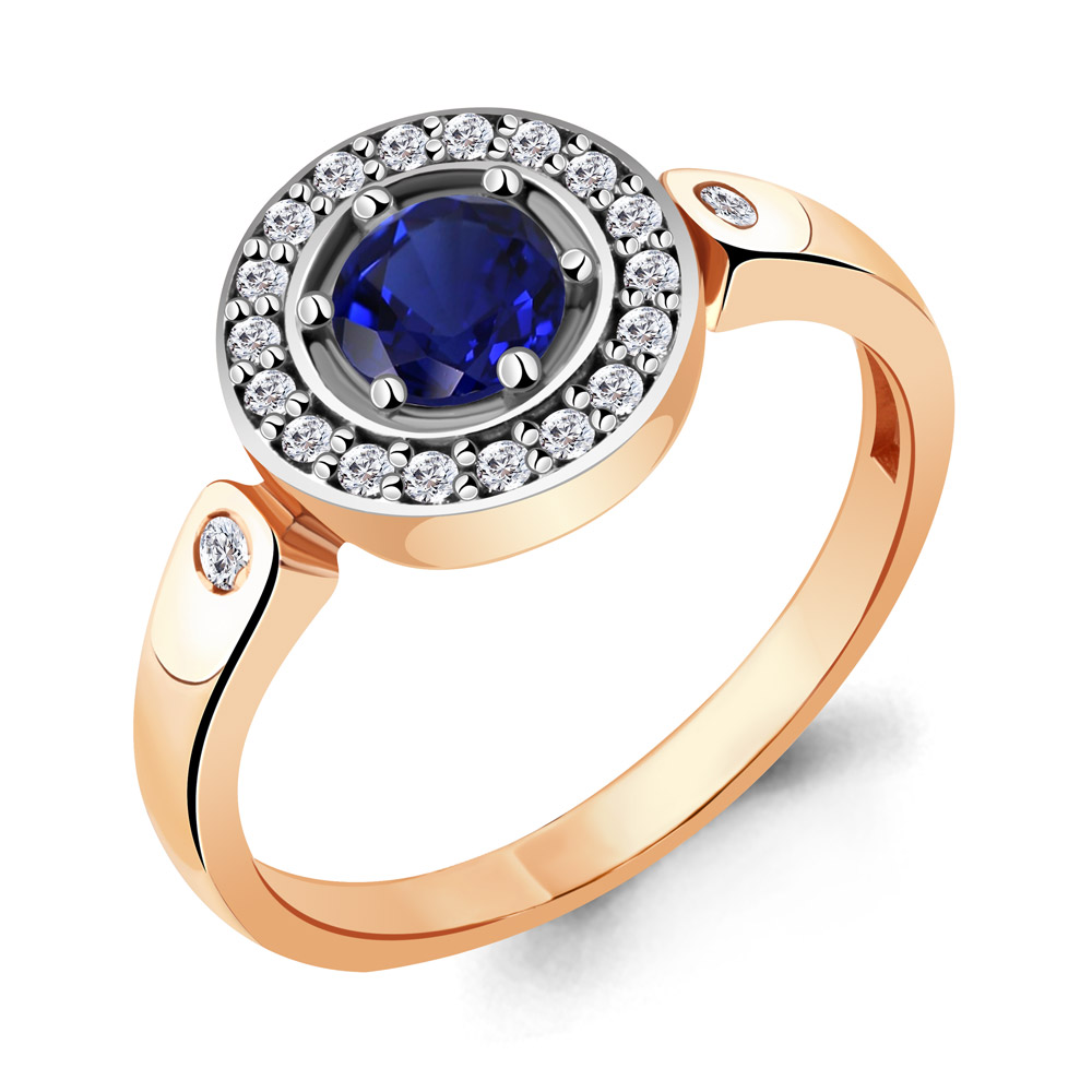 

Кольцо из серебра р. 20 AQUAMARINE 68743АБ_925_з, 68743АБ_925_з