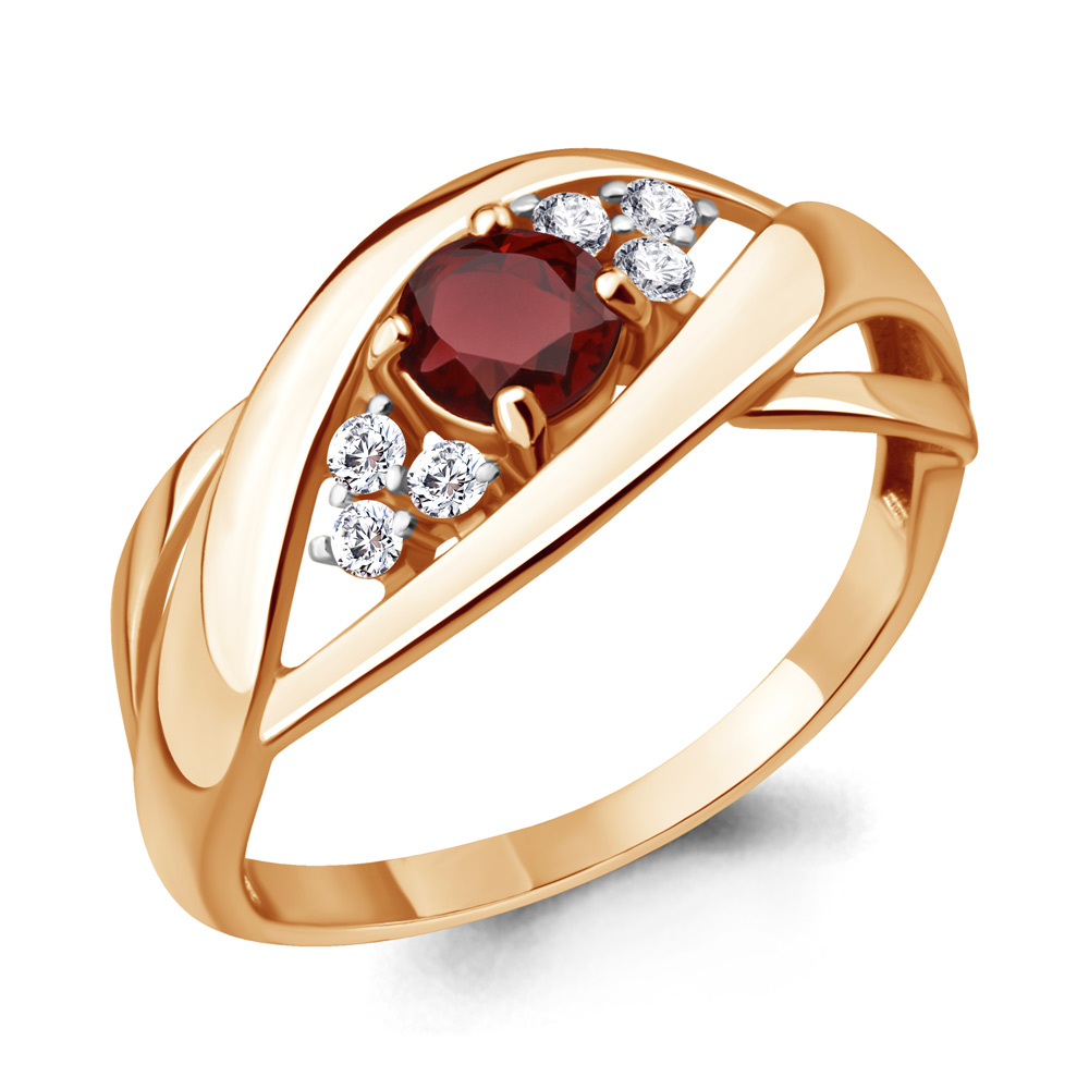 

Кольцо из серебра р.  AQUAMARINE 6582703А_925_з, 6582703А_925_з