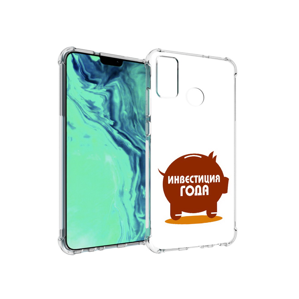 

Чехол MyPads Tocco для Huawei 9X Lite инвестиция, Прозрачный, Tocco