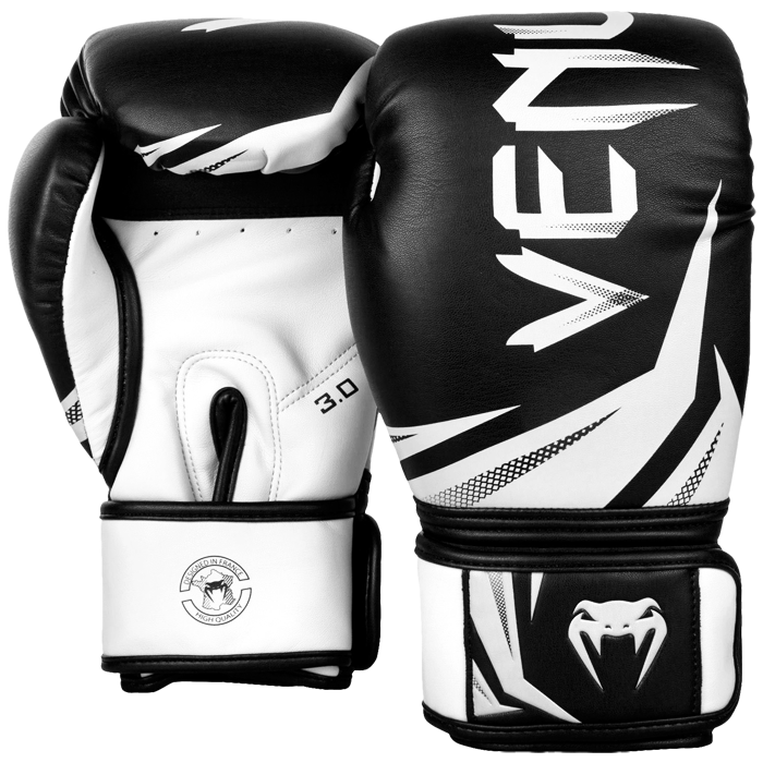 

Перчатки Venum Challenger 3.0 Black/White (12 oz), Черный;белый