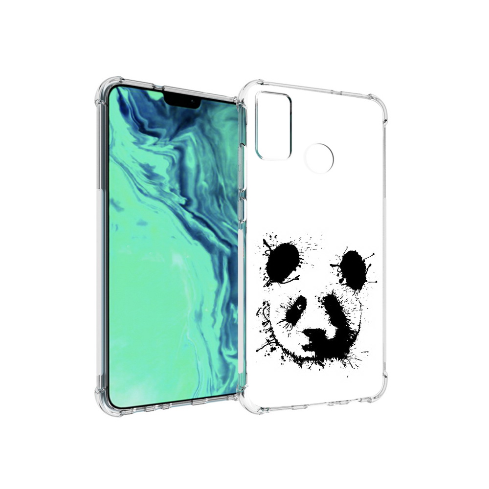 

Чехол MyPads Tocco для Huawei 9X Lite клякса-панда, Прозрачный, Tocco