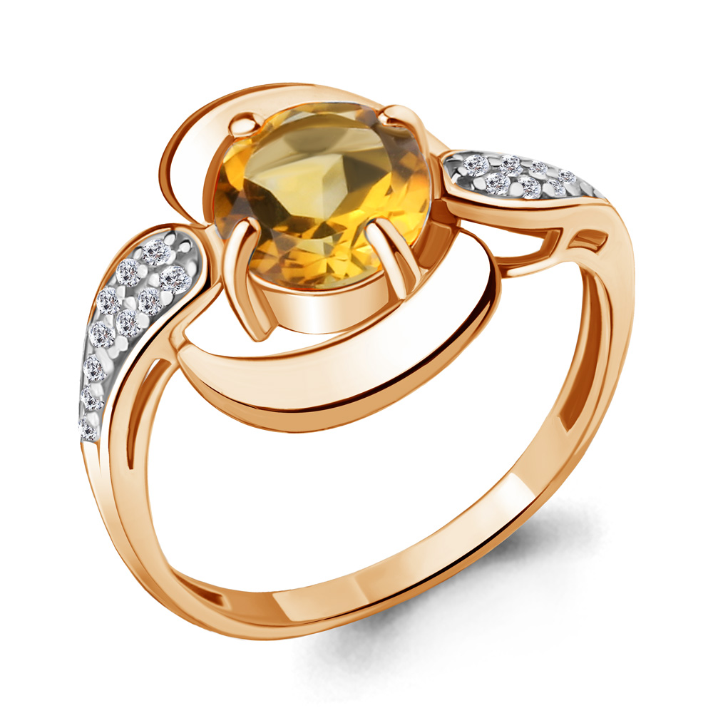 

Кольцо из серебра р. 17,5 AQUAMARINE 6588006А_925_з, 6588006А_925_з