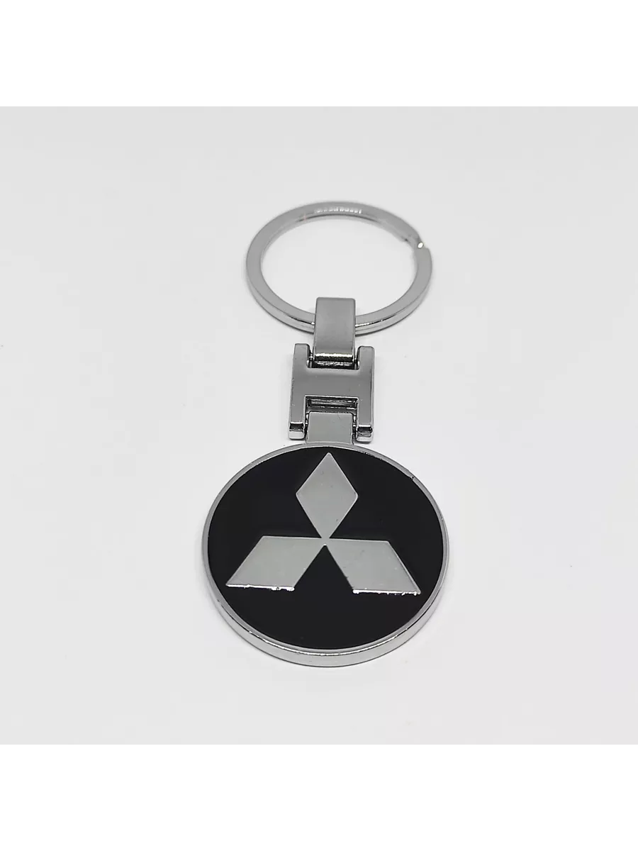 

Брелок унисекс NoBrand ст318, серебристый, Серебристый;черный, ст318